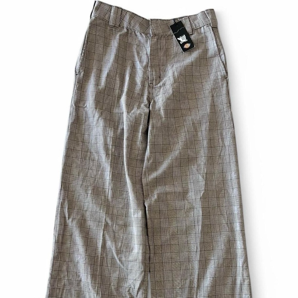 Women’s Plaid Wide-Leg Pants